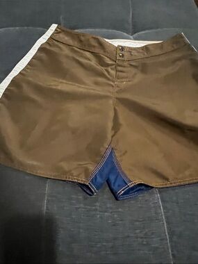 Vintage Bill a Bong Brown men’s swim trunks